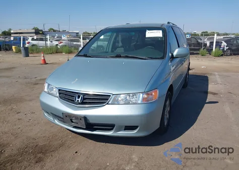 2003 Honda Odyssey Ex from USA, damaged, VIN 5FNRL18663B130139